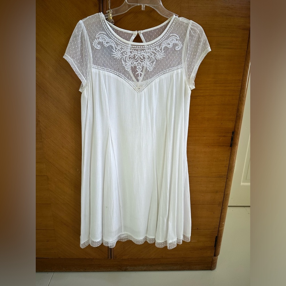 White dress